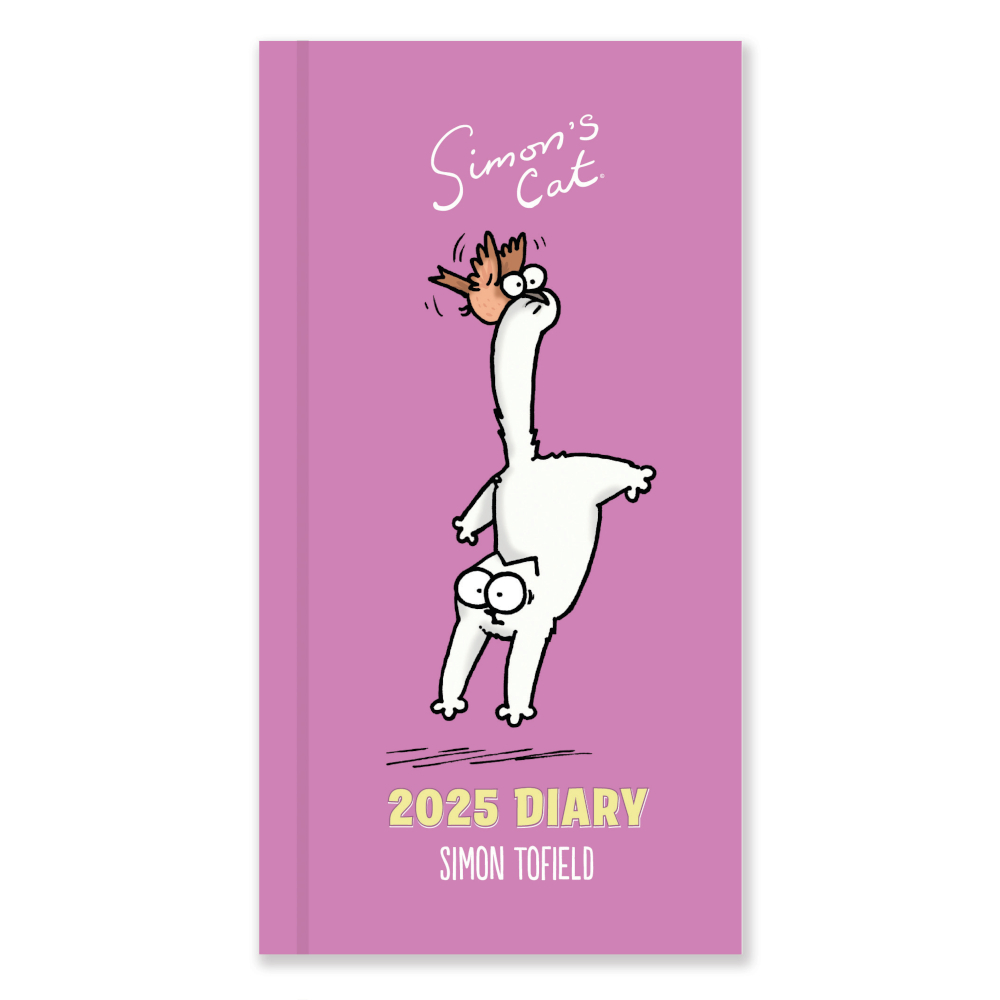 Simon's Cat slim diary 2025