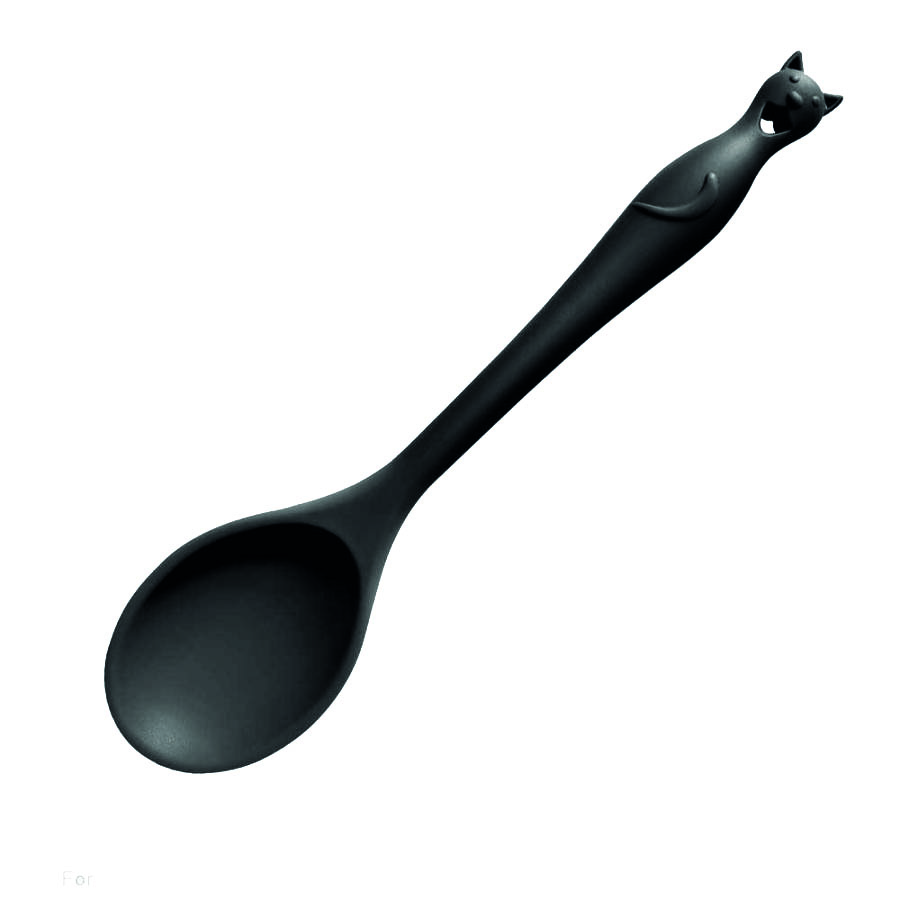 Black cat spoon