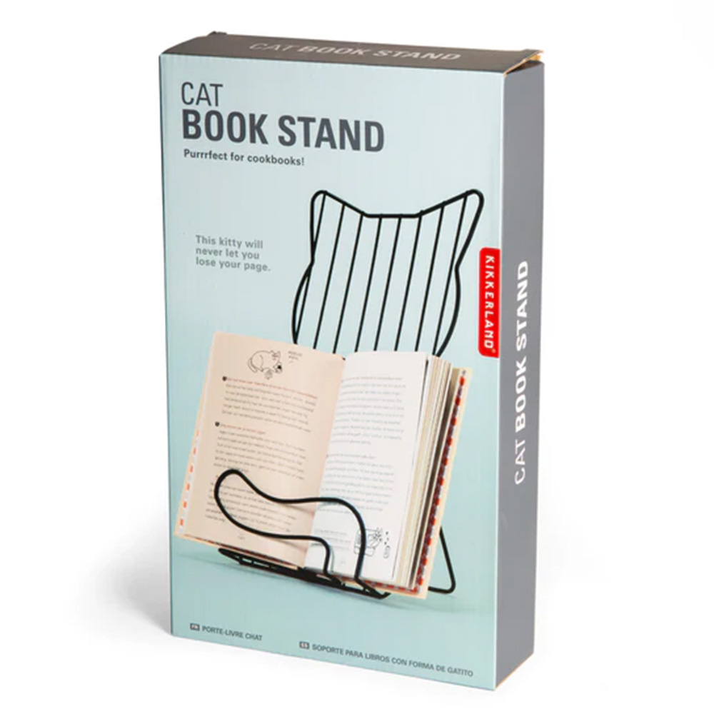 Cat book stand