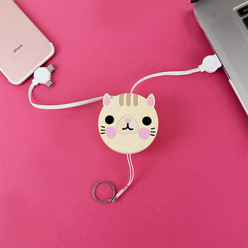 Cat retractable charger 