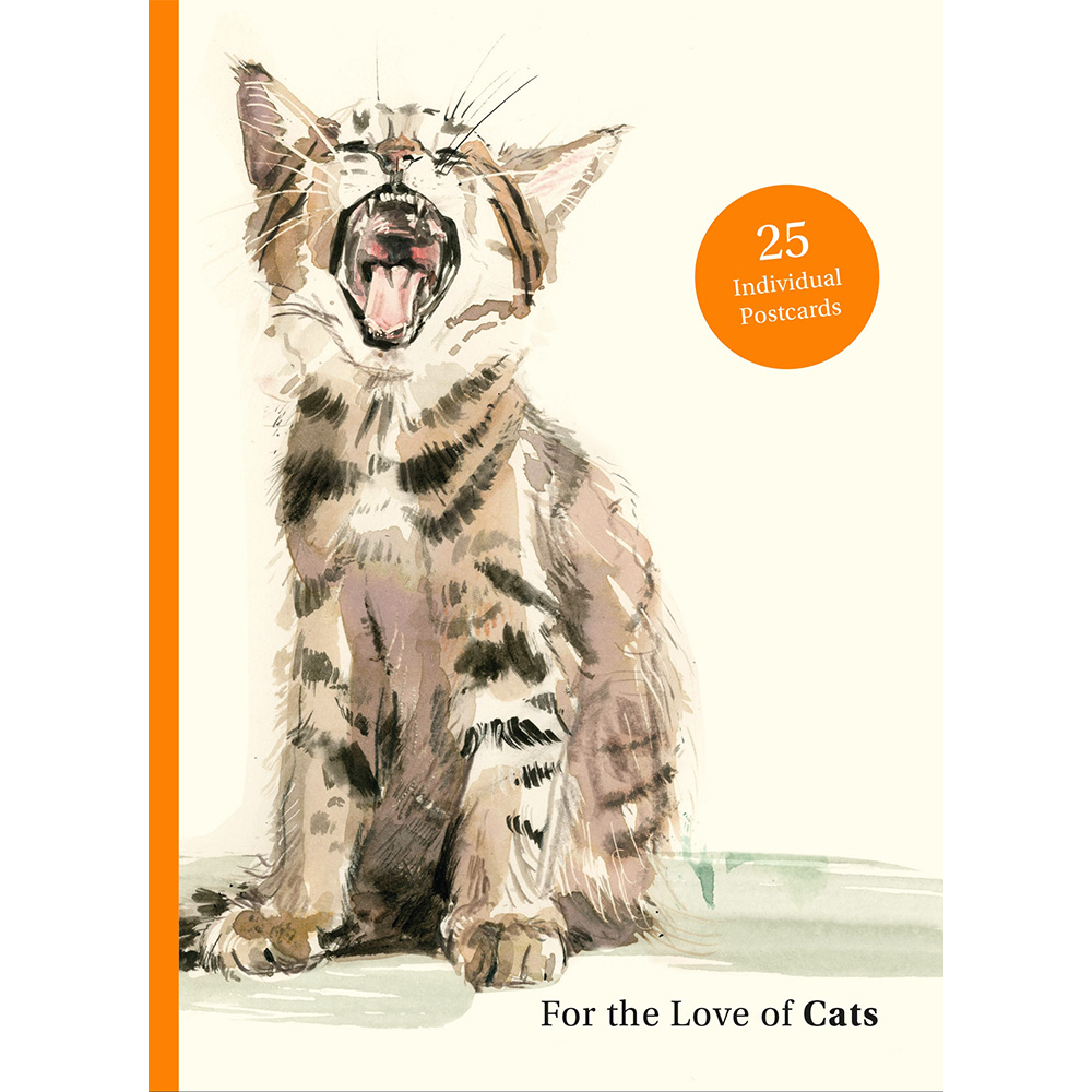 For the love of cats postcards