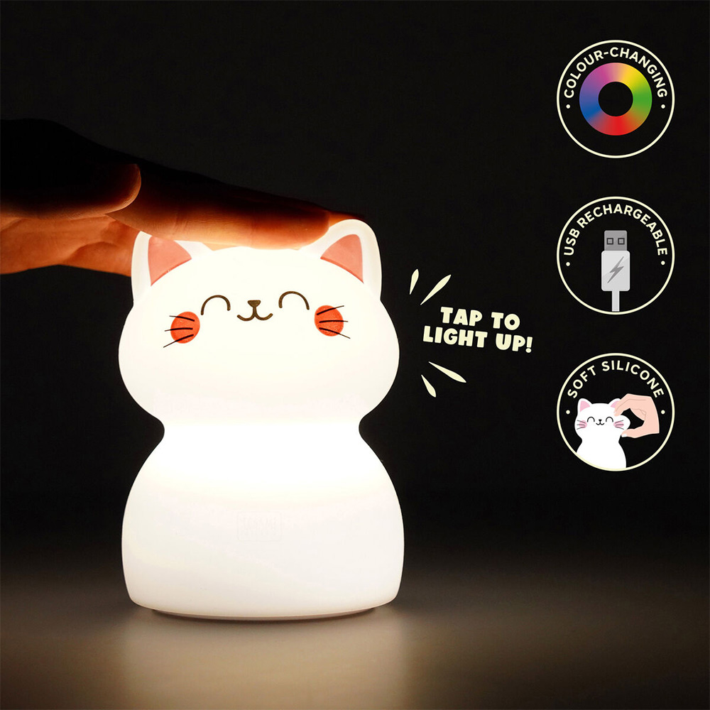 Colour changing cat night light