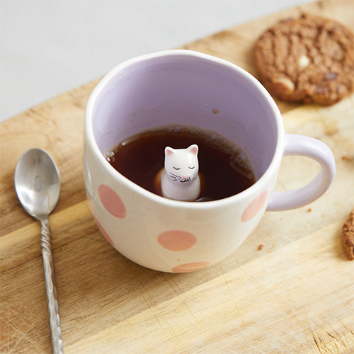 Cat surprise mug
